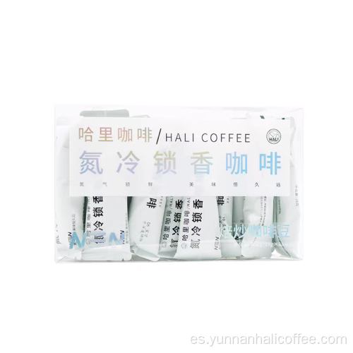 Granos de café con aroma bloqueado en frío nitro Hali